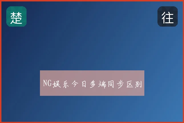 NG娱乐今日多端同步区别